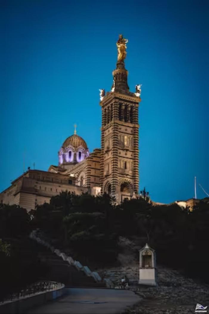 Studio Vieux-Port Vue Basilique Notre-Dame 马赛 外观 照片